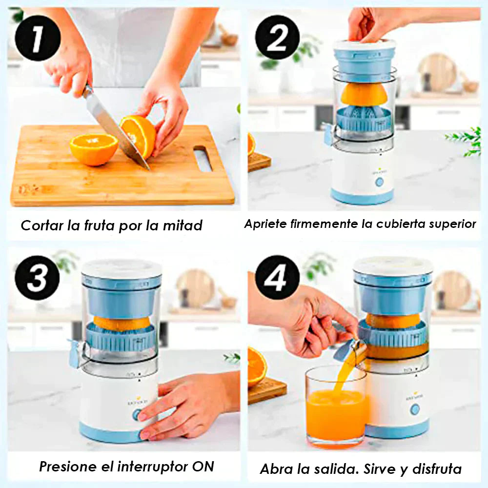 COMBO NARANJITA (EXPRIMIDOR DE FRUTAS + AFILADOR)
