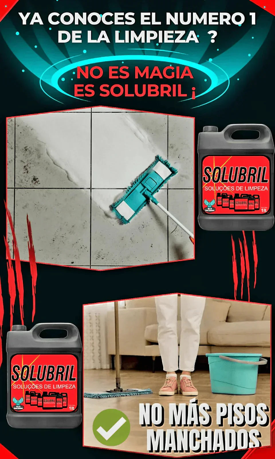 SOLUBRIL SOLUCIÓN EN LIMPIEZA 1L