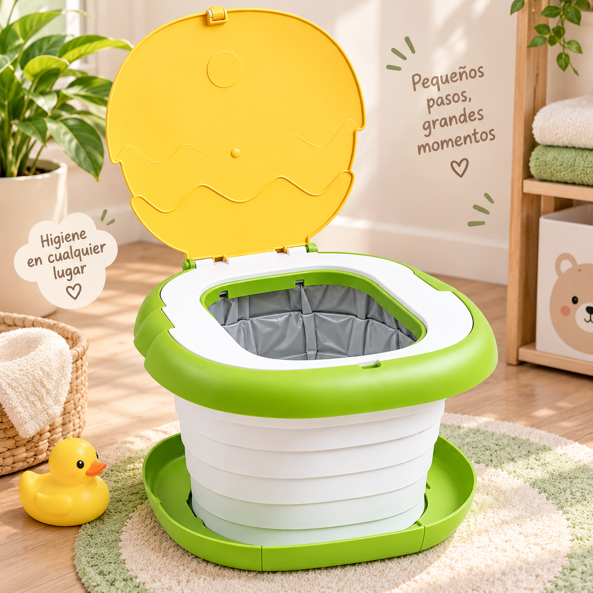 BACIN PLEGABLE PARA NIÑOS + ENVIO GRATIS