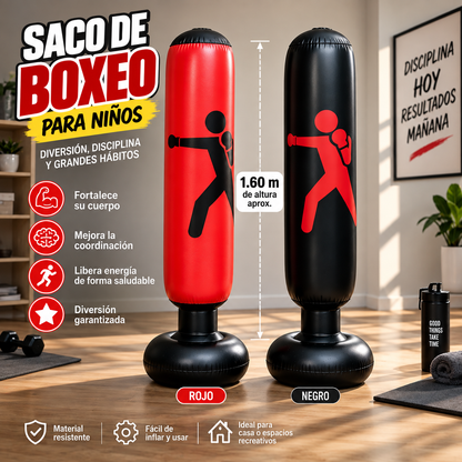 SACO DE BOXEO INFLABLE