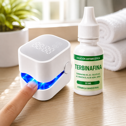 LASER PRIMIUM PARA UÑAS + TERBINAFINA AL 8% DE REGALO