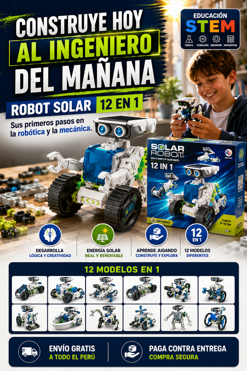 ROBOT SOLAR 12 EN 1