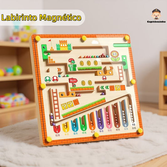 LABETINTO MAGNETICO MONTESSORI ¡Aventura al Estilo Mario Bros! 🎮🍄🌈