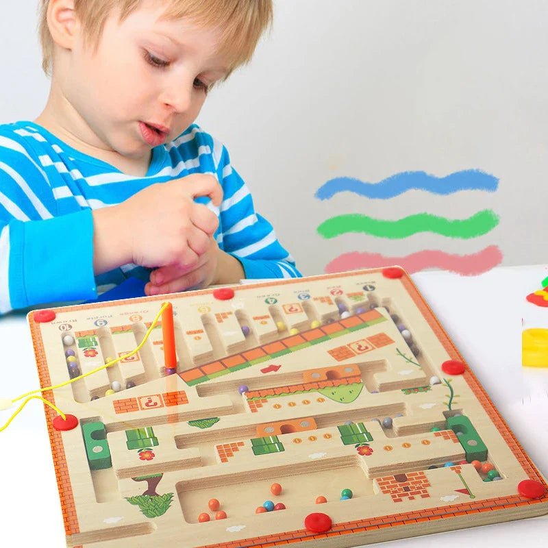 LABETINTO MAGNETICO MONTESSORI ¡Aventura al Estilo Mario Bros! 🎮🍄🌈