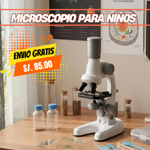 MICROSCOPIO PARA NIÑOS