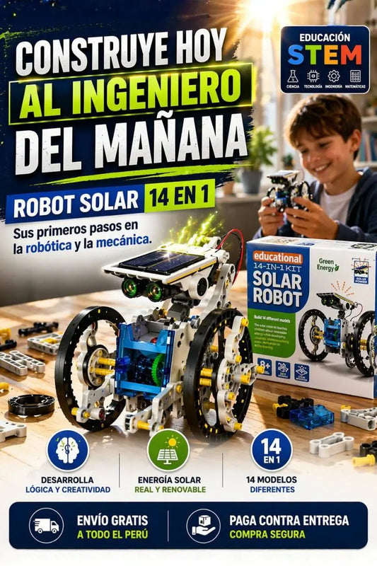 ROBOT SOLAR 14 EN 1