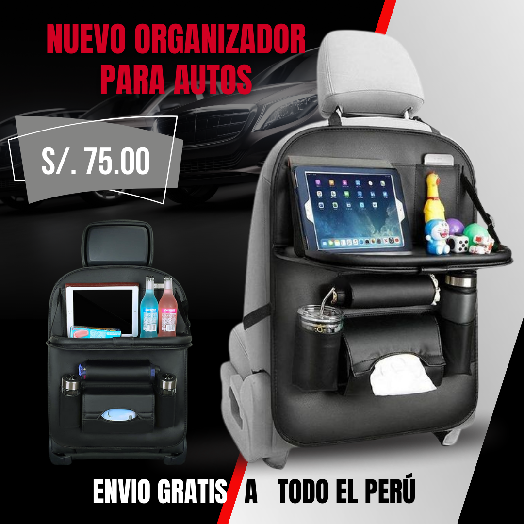 ORGANIZADOR PARA ASIENTOS DE AUTO