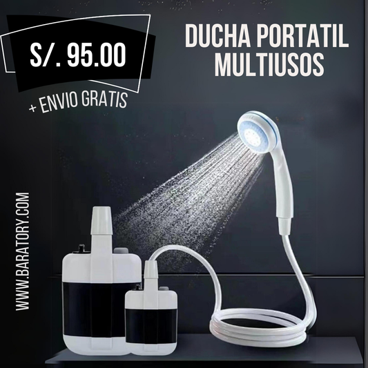 DUCHA PORTATIL MULTIUSOS