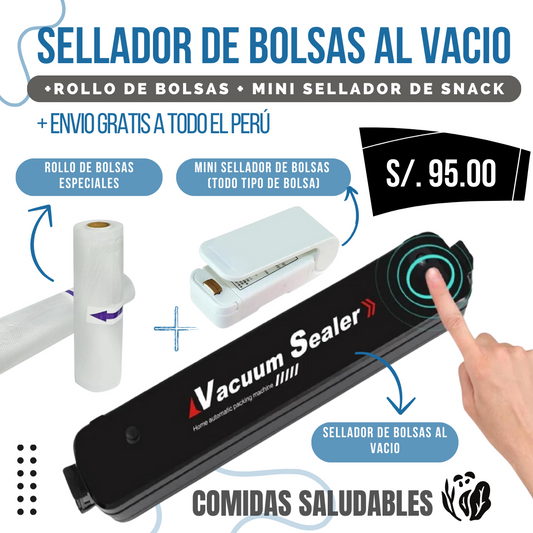 SELLADOR DE BOLSAS AL VACIO